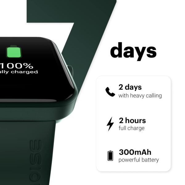 Noise Pulse Go Buzz Smart Watch with Advanced Bluetooth Calling, 1.69" TFT Display, SpO2, 100 Sports Mode with Auto Detection, Upto 7 Days Battery (2 Days with Heavy Calling) - Rose Pink - Image 6
