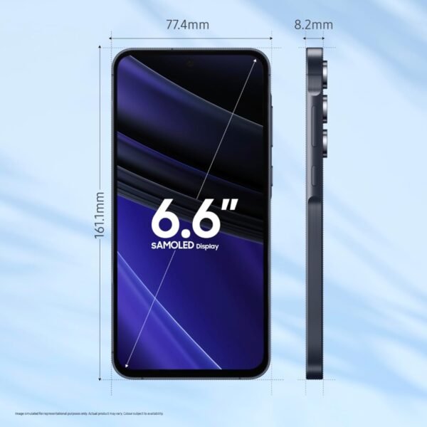 Samsung Galaxy A55 5G (Awesome Navy, 8GB RAM, 256GB Storage) | AI | Metal Frame | 50 MP Main Camera (OIS) | Super HDR Video| Nightography | IP67 | Corning Gorilla Glass Victus+ | sAMOLED Display - Image 4